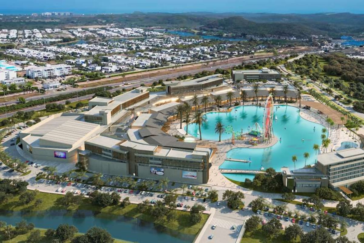 Kristall Malls, el primer “shopping resort” de Colombia. Foto: Kristall Malls