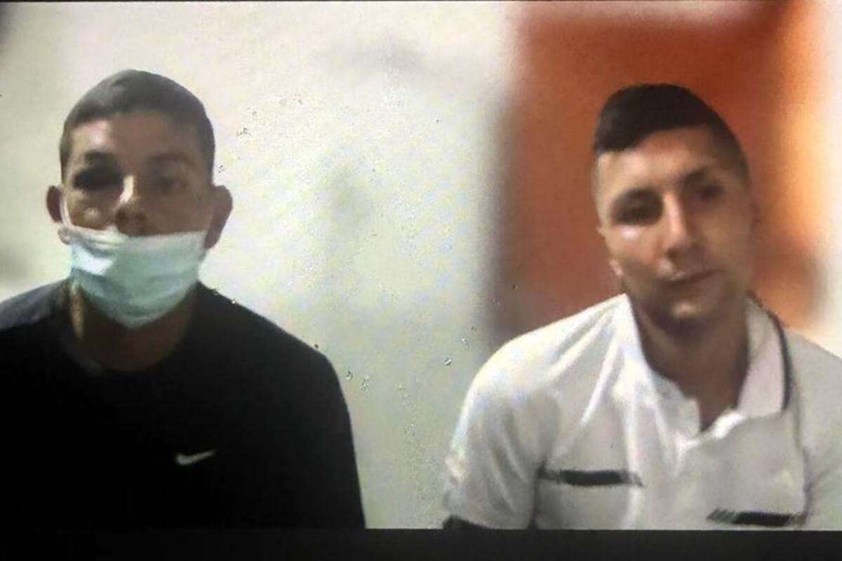 Los dos capturados fueron presentados en audiencia virtual ante un juez de control de garantías.