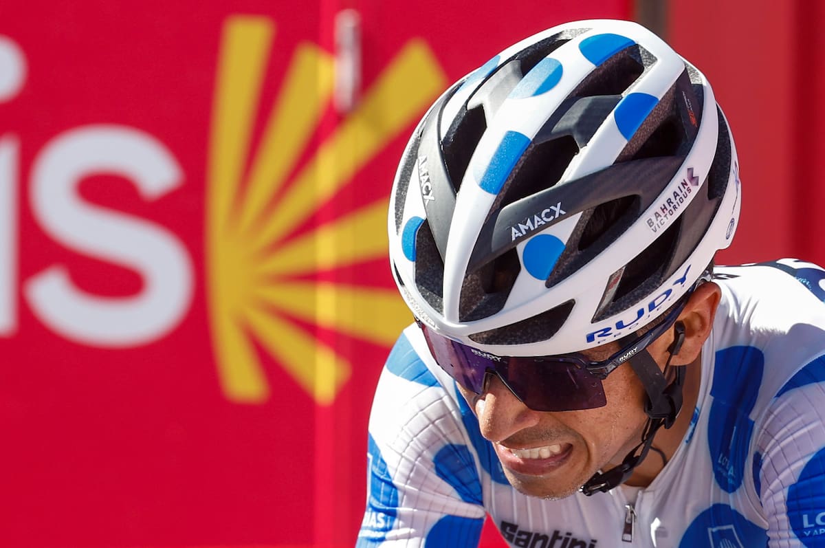 El colombiano Santiago Buitrago es virtual campeón de la Vuelta a España. EFE/Javier Lizón
