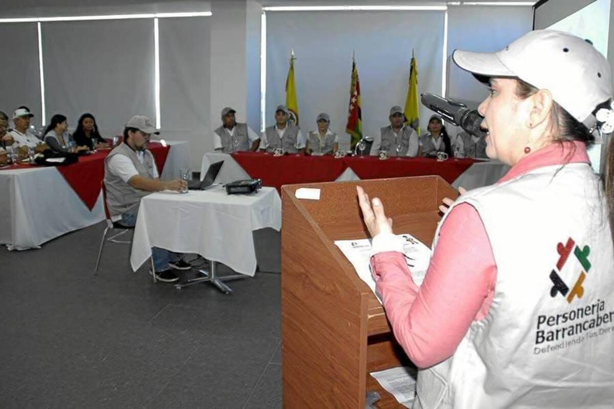 Esta semana la Personería de Barrancabermeja dio a conocer a los diferentes medios de comunicación su plan estratégico para los próximos cuatro años. (Foto: Édgar Pernett/VANGUARDIA LIBERAL)