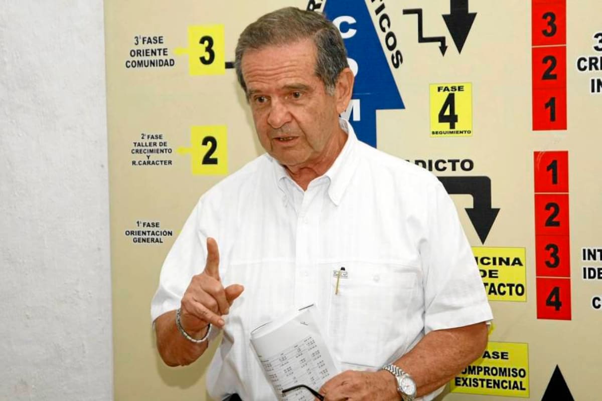 Alberto Alarcón French, presidente y fundador de Hogares Crea. (Foto: César Flórez / VANGUARDIA LIBERAL)