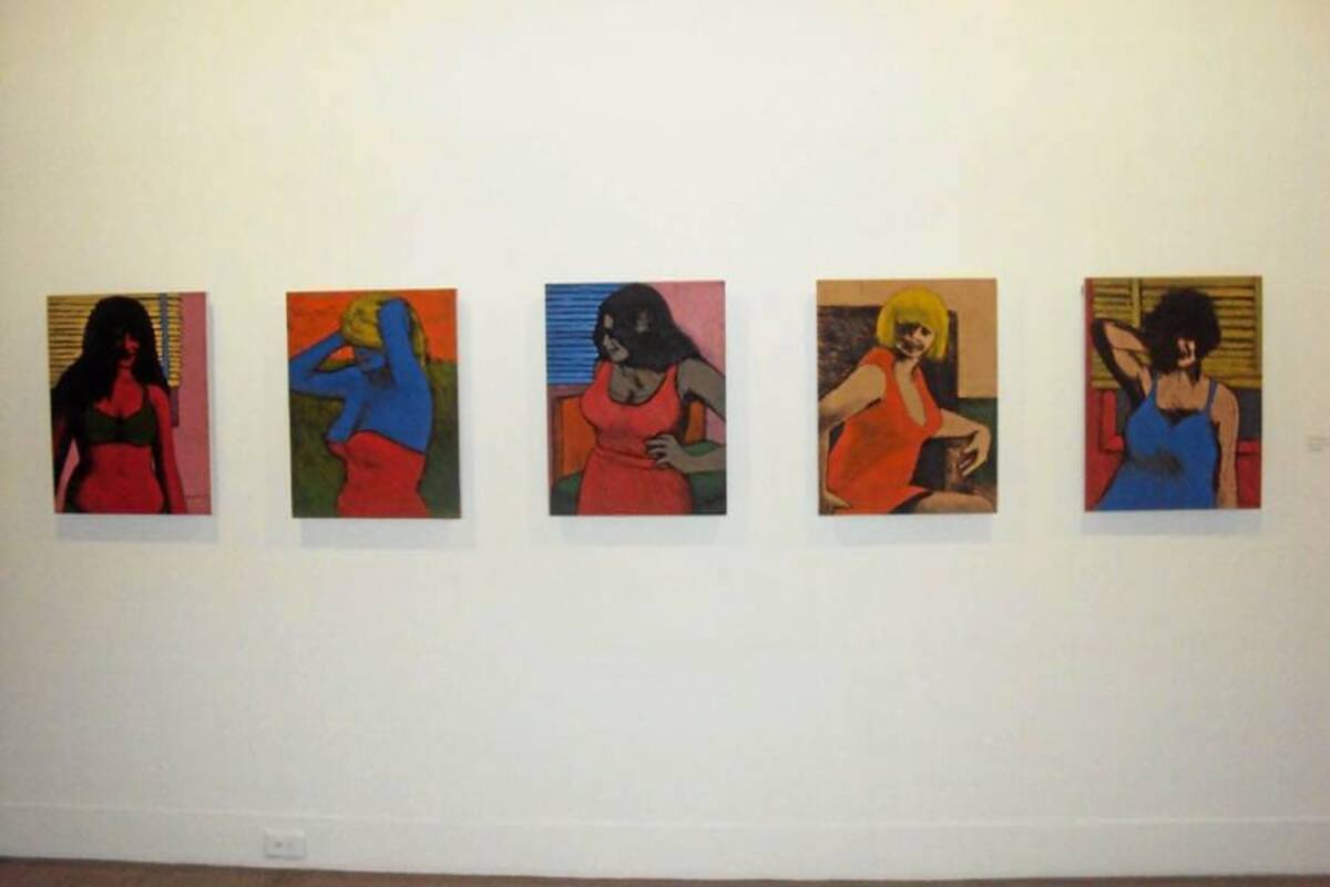 Las obras heredadas al arte colombiano por el Maestro Saturnino Ramírez León integran la colección de arte de Coltejer que se expone en el Museo de Antioquia y que está vinculada a las bienales que le dejaron a la empresa un conjunto diverso de obras firmadas por éste y otros renombrados artistas. (Foto: Suministrada Pedro Javier Ramírez Bohórquez /VANGUARDIA LIBERAL)