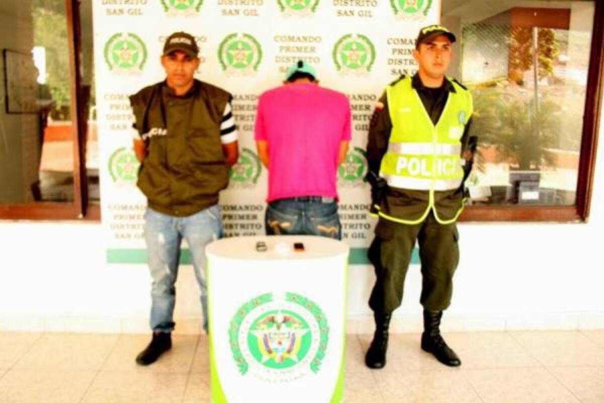 El menor de edad fue puesto a menos de la autoridad competente. (Foto: Suministrada/VANGUARDIA LIBERAL )