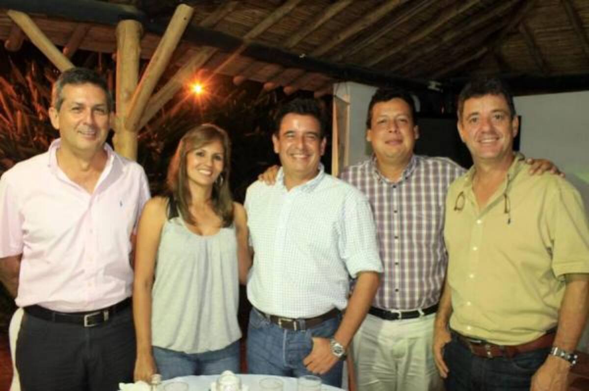 Gonzalo Díaz, Laura Arenas, Álvaro Lizcano y Álvaro Tovar.(Foto: Fotos: Mauricio Villamizar /VANGUARDIA LIBERAL)