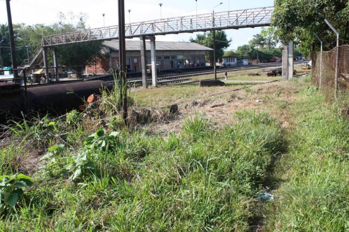 Joven recibió tres tiros en la cabeza sobre la vía férrea (Foto: Ricardo Pérez/VANGUARDIA LIBERAL)