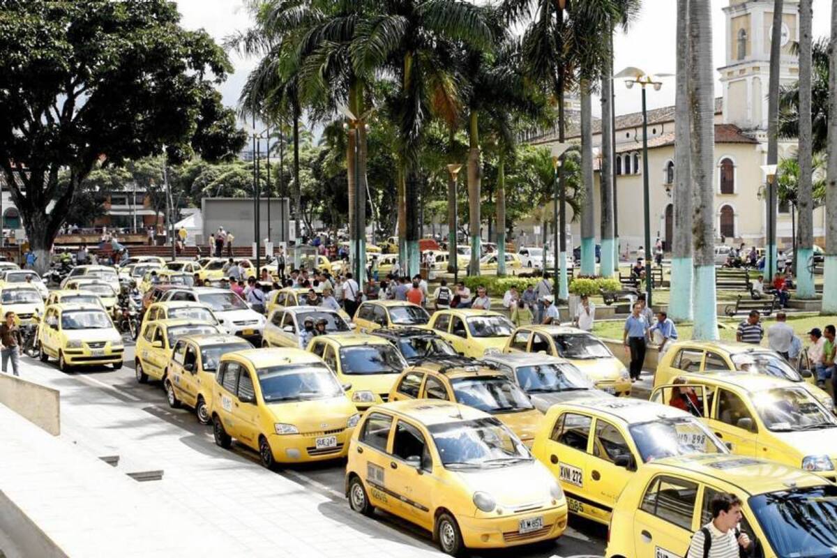 Este lunes los taxistas harán operación tortuga (Foto: Archivo/VANGUARDIA LIBERAL)
