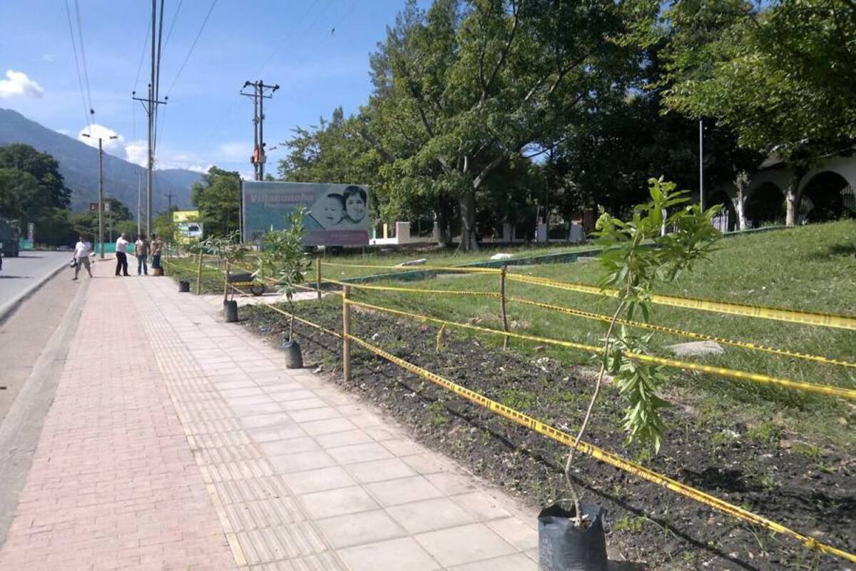 Metrolínea instala mobiliario de espacio público en Piedecuesta (Foto: Archivo/VANGUARDIA LIBERAL)