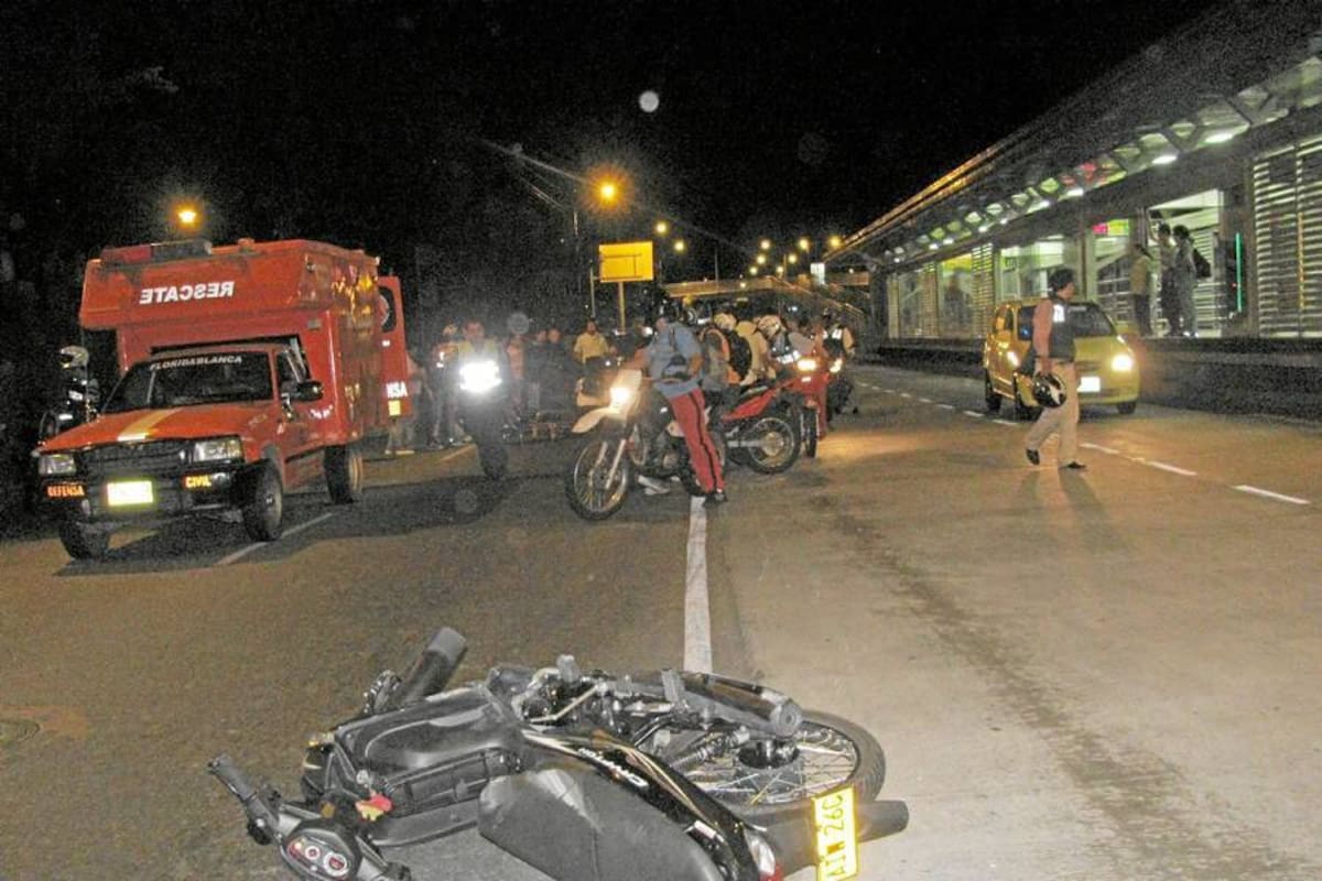 Al menos seis motociclistas resultaron heridos en accidentes de tránsito ocurridos entre el miércoles y ayer viernes, reportaron organismos de socorro. (Foto: Archivo/VANGUARDIA LIBERAL)