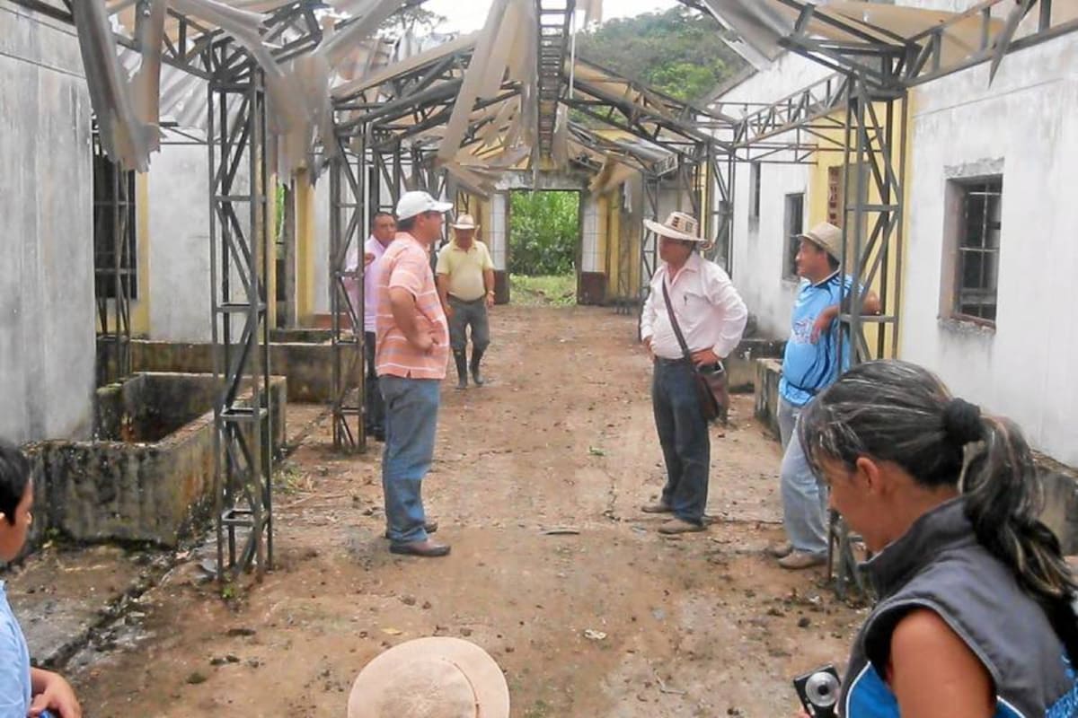 En obra negra se encuentran las instalaciones del ancianato de Moniquirá, que esta administración municipal espera con la ayuda del Departamento y la Nación poner a funcionar como un centro de atención integral a la población discapacitada de las provincias de Ricaurte y Vélez. (Foto: Suministrada/VANGUARDIA LIBERAL)