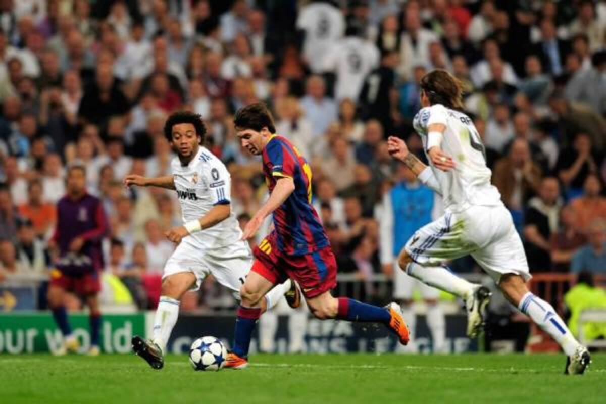 Barcelona derrotó el pasado miércoles al Real Madrid en el Santiago Bernabéu por 2 - 0, con tantos de Lionel Messi, y un empate la bastará hoy para avanzar a la final de la 'Champions' 2010 - 2011.(Foto: Archivo / VANGUARDIA LIBERAL)
