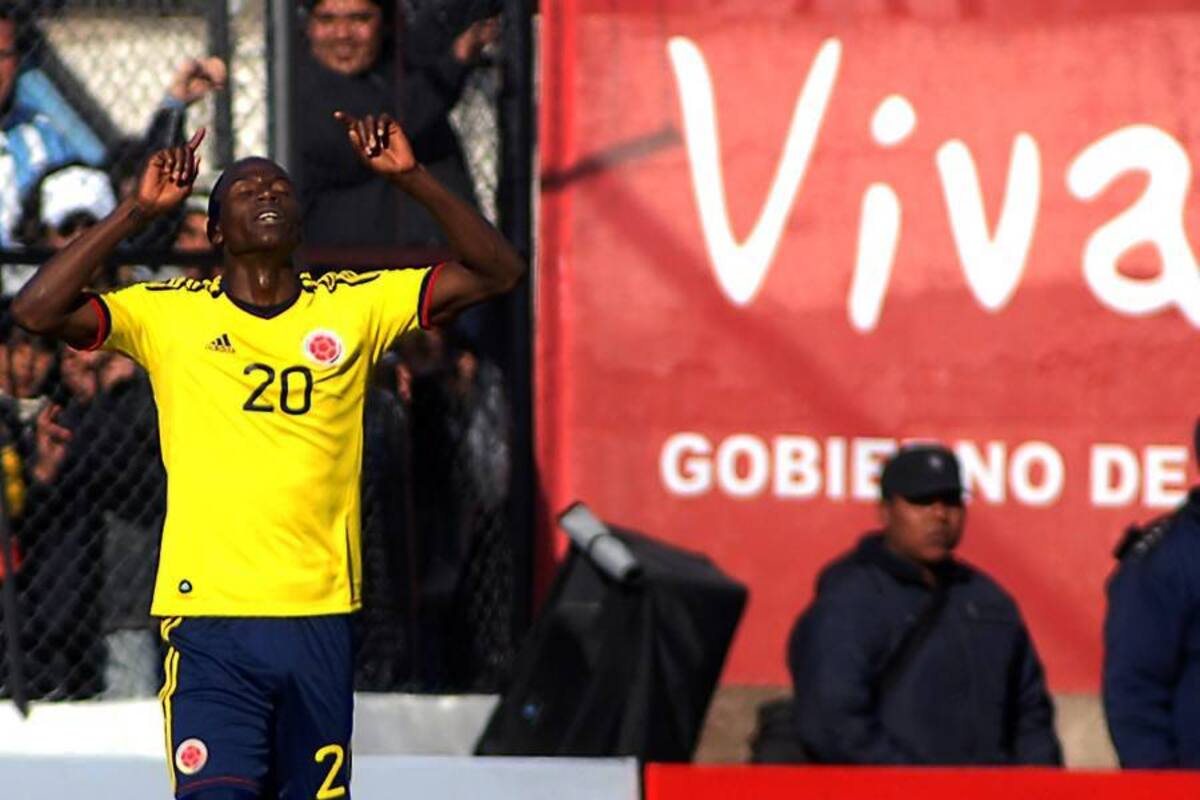 El delantero del Hertha Berlín de Alemania, Gustavo Adrián Ramos, fue el encargado de darle el triunfo a Colombia sobre Costa Rica, permitiéndole al once nacional iniciar con pie derecho la Copa América 2011. (Foto: EFE / VANGUARDIA LIBERAL)