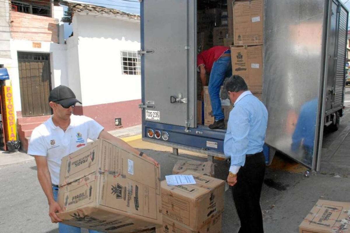 Los equipos son entregados por el Ministerio de Tecnologías de la Información y las Comunicaciones a través del programa Computadores para Educar. (Foto: Suministrada/VANGUARDIA LIBERAL)