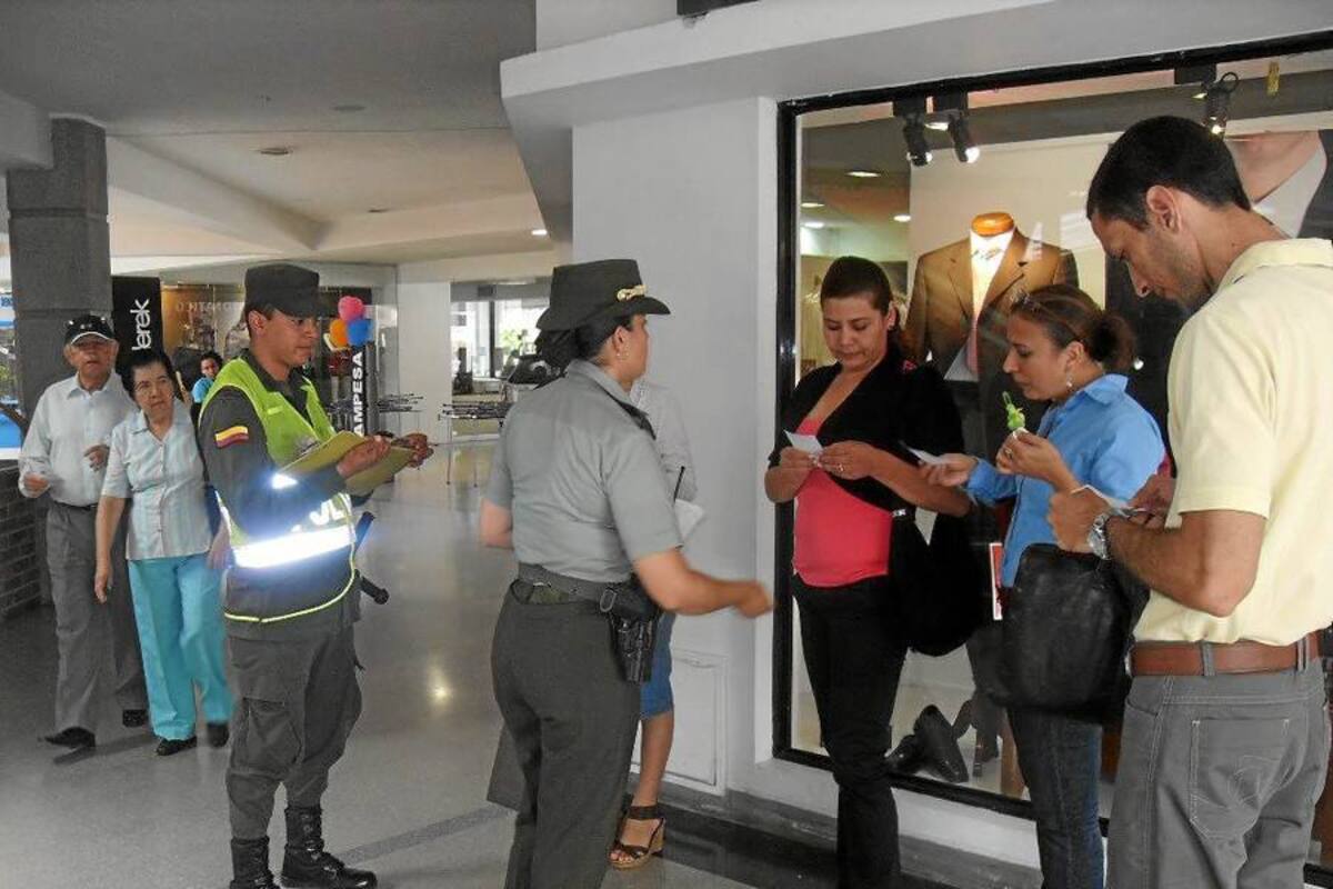 La Policía informó que a través de esta estrategia se busca mejorar la percepción de seguridad en la localidad. (Foto: Archivo/VANGUARDIA LIBERAL)