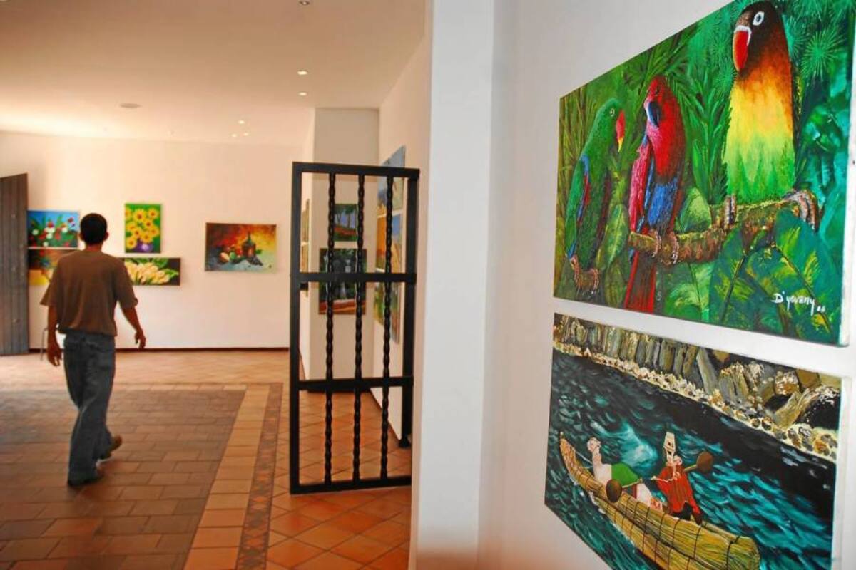 En la Casa de la Cultura Francisco mantilla de los Ríos están abiertas las inscripciones para participar en el taller de arte “Paseante Inquieto”. (Foto: Archivo/VANGUARDIA LIBERAL)