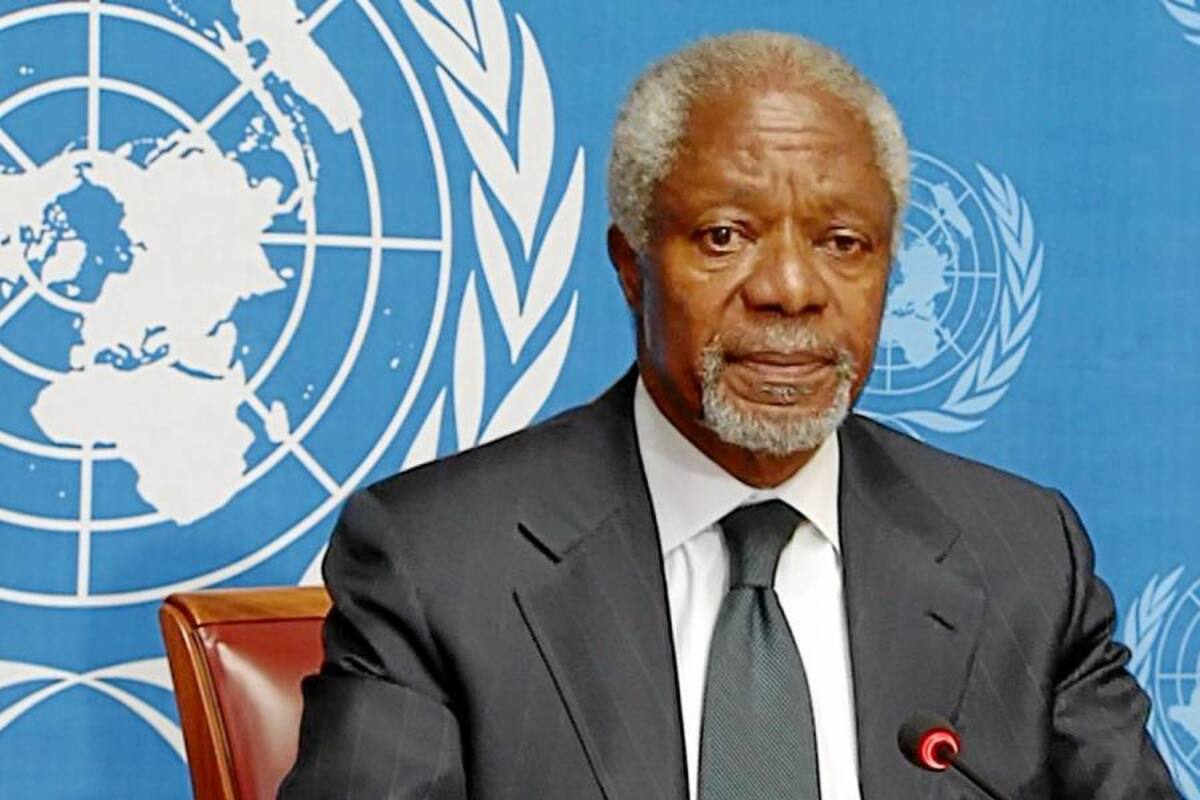 Kofi Annan, Premio Nobel de la Paz en 2001, duró cinco meses intentando sin éxito lograr una salida política y pacífica al conflicto sirio. (Foto: AFP / VANGUARDIA LIBERAL)