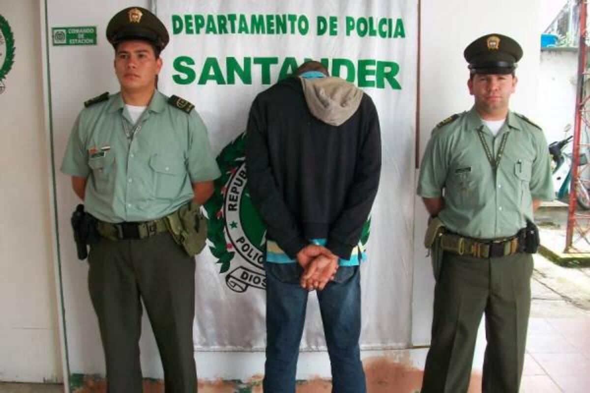 El capturado ya fue recluido en la Cárcel de Berlín, del municipio de Socorro, Santander.
