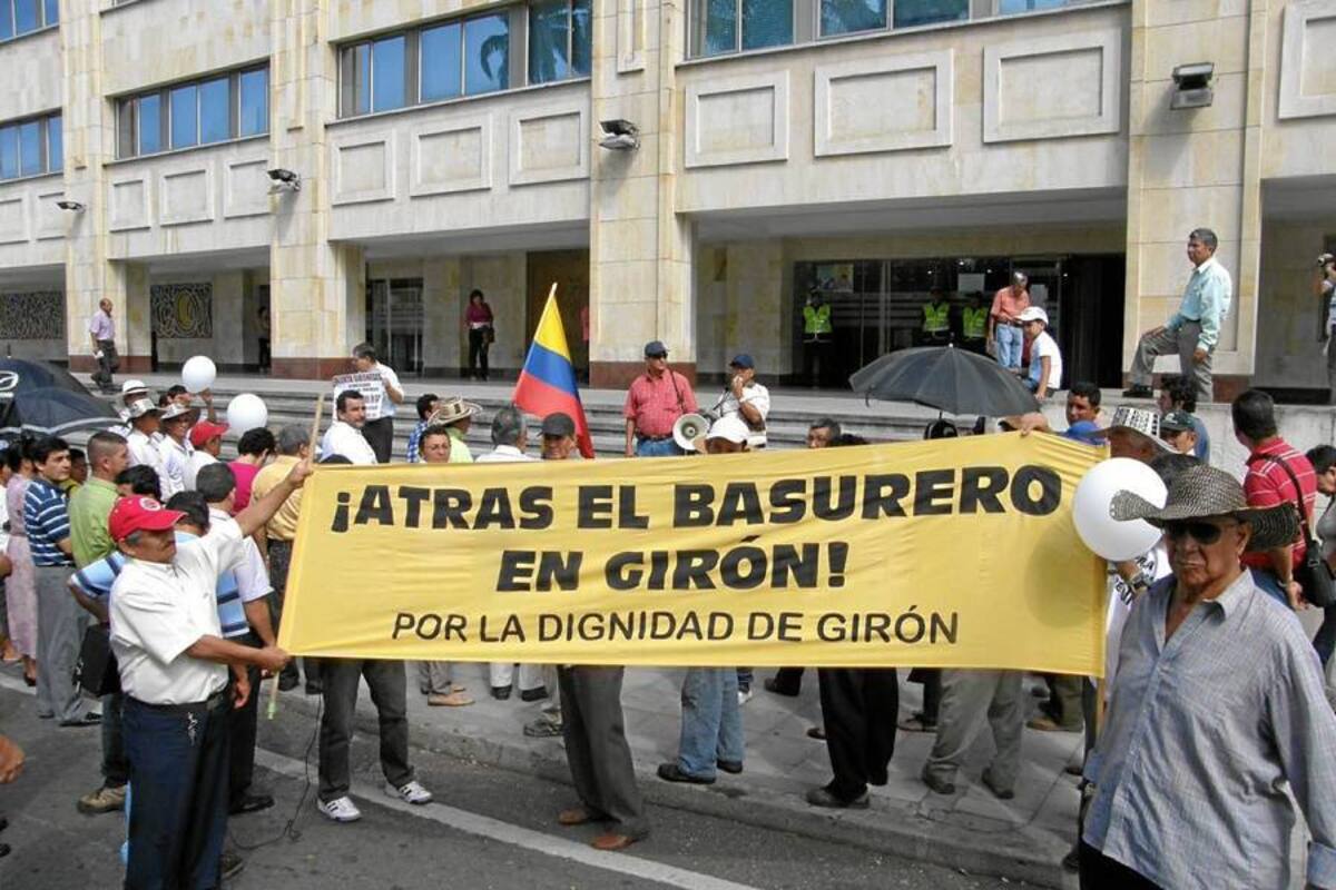 Gironeses cuestionan visita técnica al lote de Chocoa