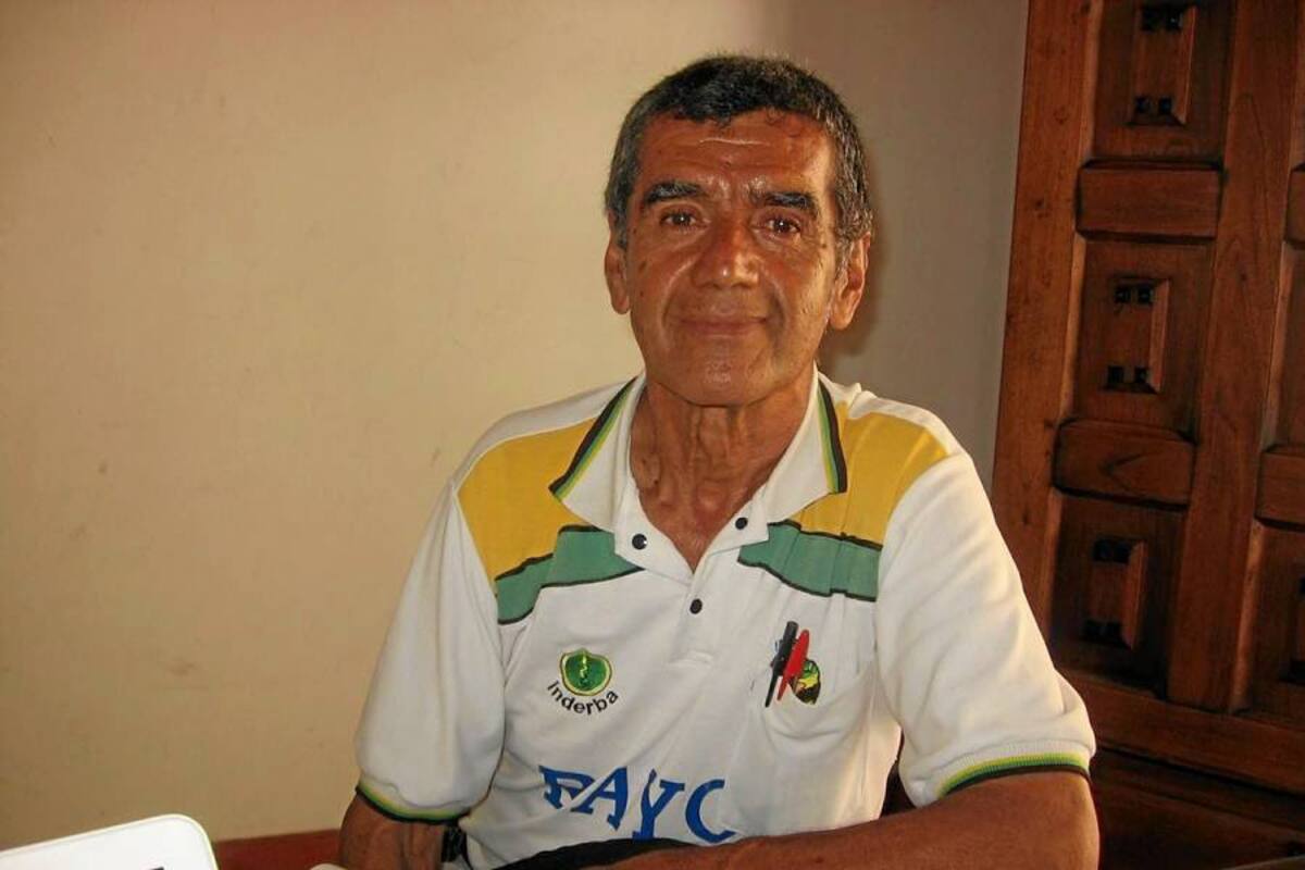 Leonardo Antolínez, entrenador del Club de Judo Okinawa.