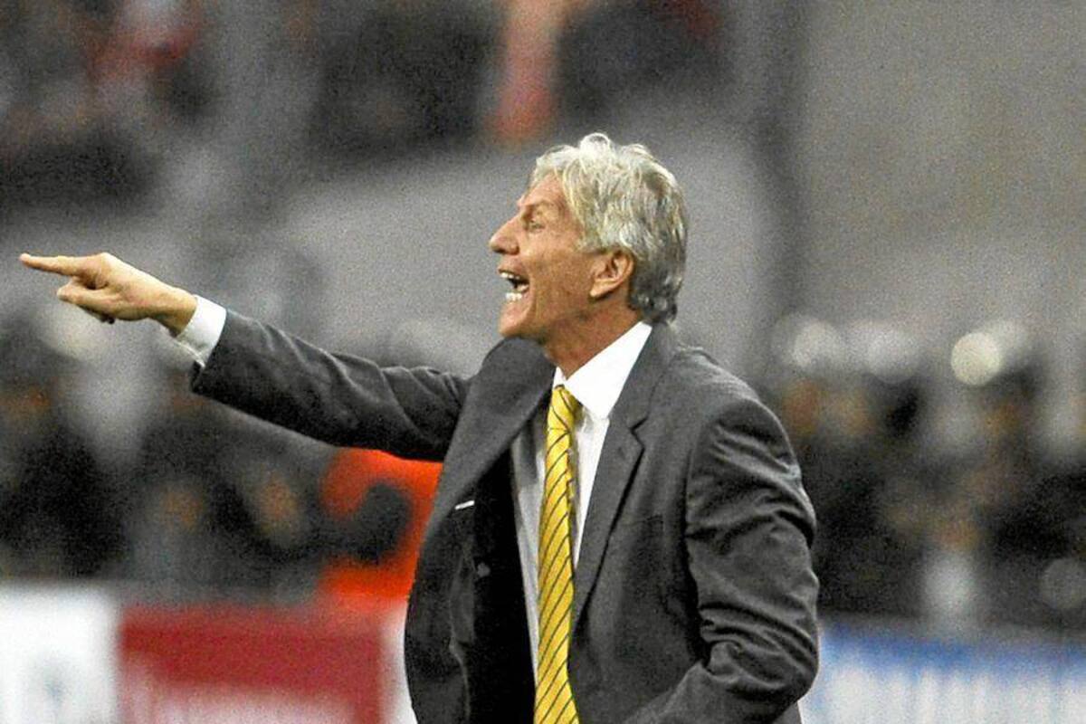 José Néstor Pékerman, técnico de la Selección Colombia. (Foto: AFP / VANGUARDIA LIBERAL )