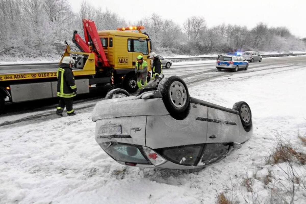 En el sur de Europa, el temporal de frío ha causado sobre todo estragos en la circulación por carretera y en las vías ferroviarias. (Foto: EFE / VANGUARDIA LIBERAL)