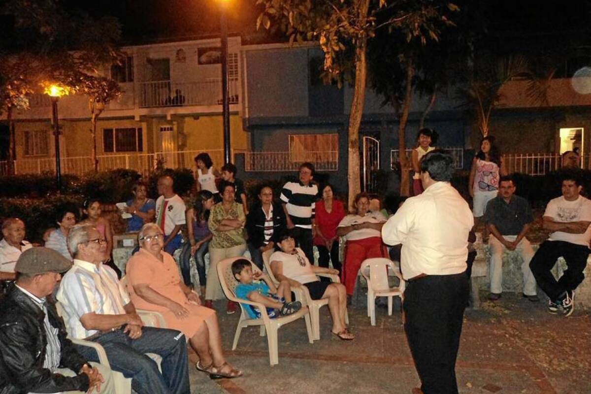 Altamira recibió charla sobre convivencia y medio ambiental (Foto: Suministrada /VANGUARDIA LIBERAL)