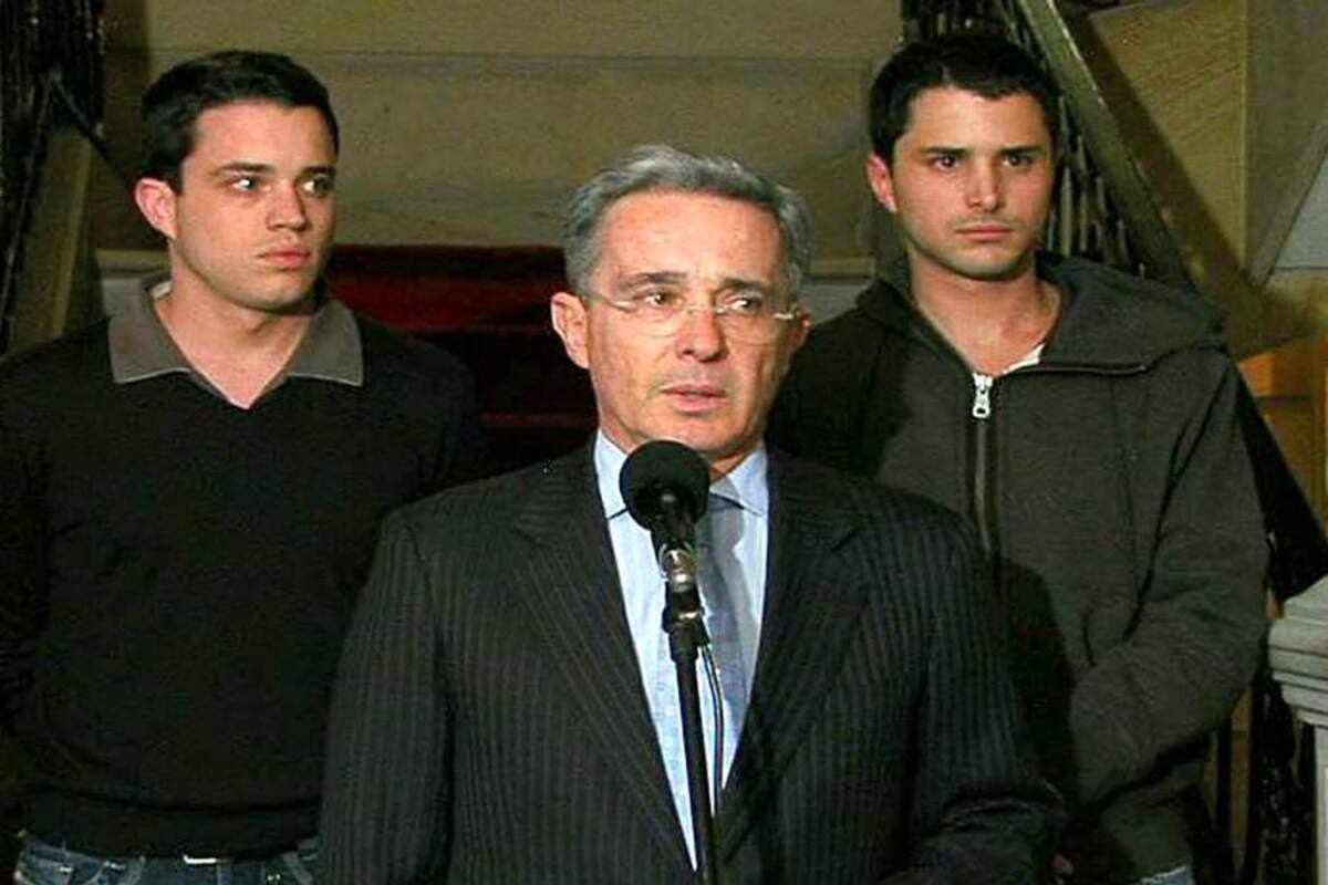 Tomás y Jerónimo Uribe Moreno, hijos del expresidente Álvaro Uribe Vélez habrían tenido negocios con paramilitares, según reveló alias ‘El Canoso’. (Foto: Archivo/VANGUARDIA LIBERAL)