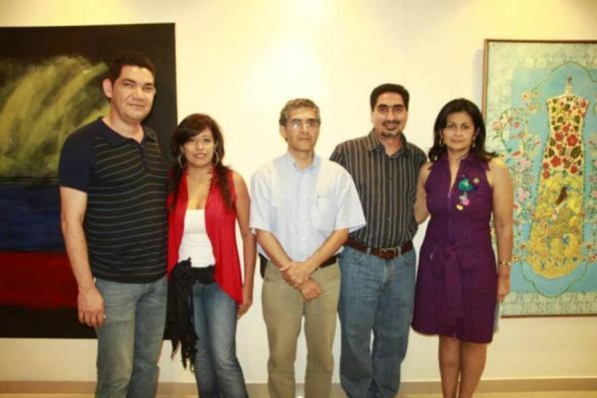 Ciro Miguel Caballero, Pilar Pineda, Maestro Luis Fernando Bernal, Maestro Kurosh Sadeghian y Silvia Ferreria.