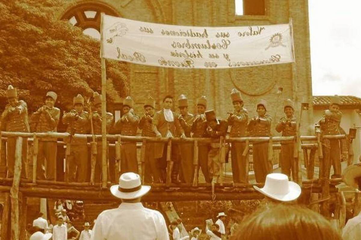 Representación de los hechos históricos sucedidos en la la victoria comunera del 8 de Mayo, que se ha constituido en pieza del patrimonio inmaterial de los puentanos. (Foto: Suministrada/VANGUARDIA LIBERAL)