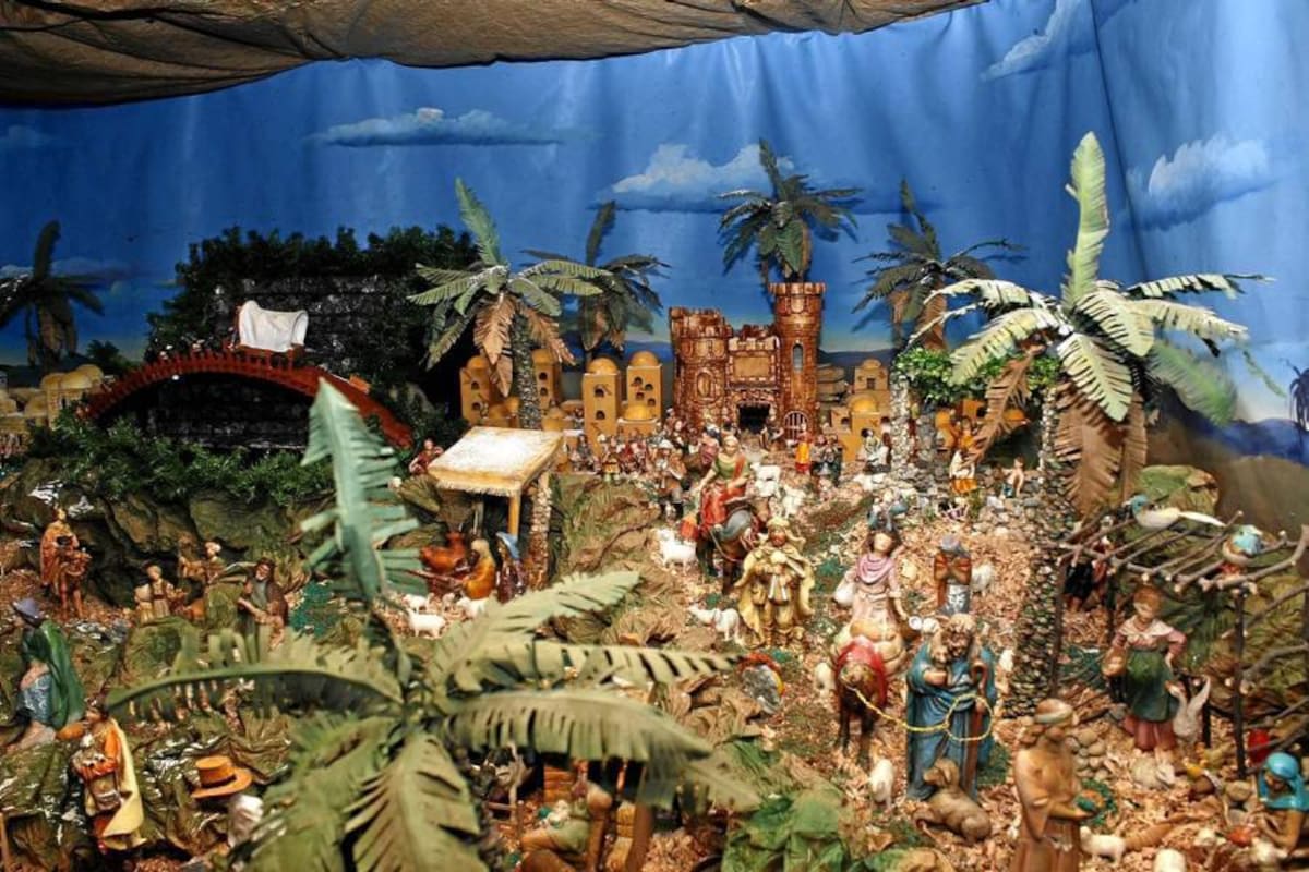 La Exposición de Pesebres del Parque de Las Mejoras Públicas es una oportunidad única para comenzar a disfrutar la Navidad con su familia. La exhibición está abierta al público de 4:00 de la tarde a 10:00 de la noche. (Foto: Jaime del Río / VANGUARDIA LIBERAL)