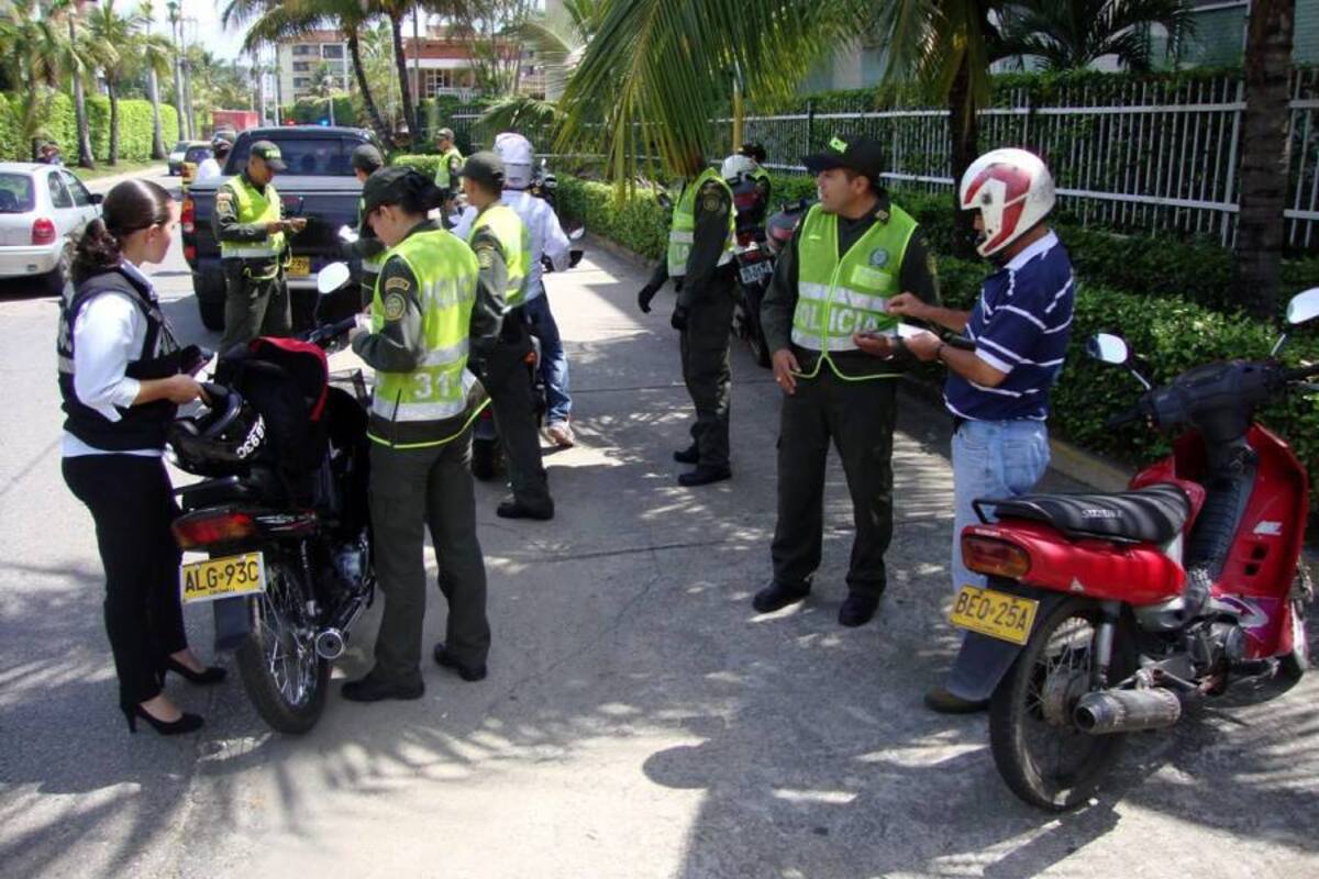 Sanciones y capturas dejó ‘toma masiva’ de la Policía (Foto: Suministrada/VANGUARDIA LIBERAL)