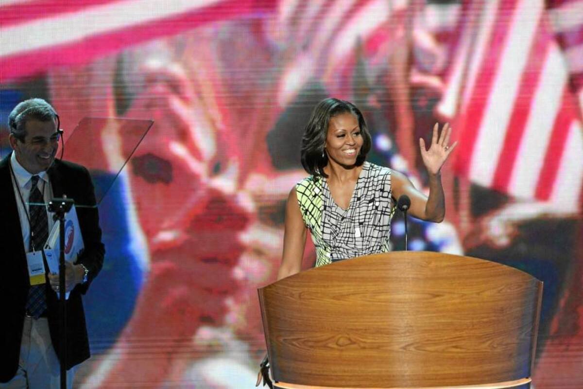Michelle Obama se ha convertido en los últimos meses en la mejor abogada de su marido para convencer a los estadounidenses desencantados de que le permitan estar cuatro años más en la Casa Blanca. (Foto: AFP / VANGUARDIA LIBERAL)