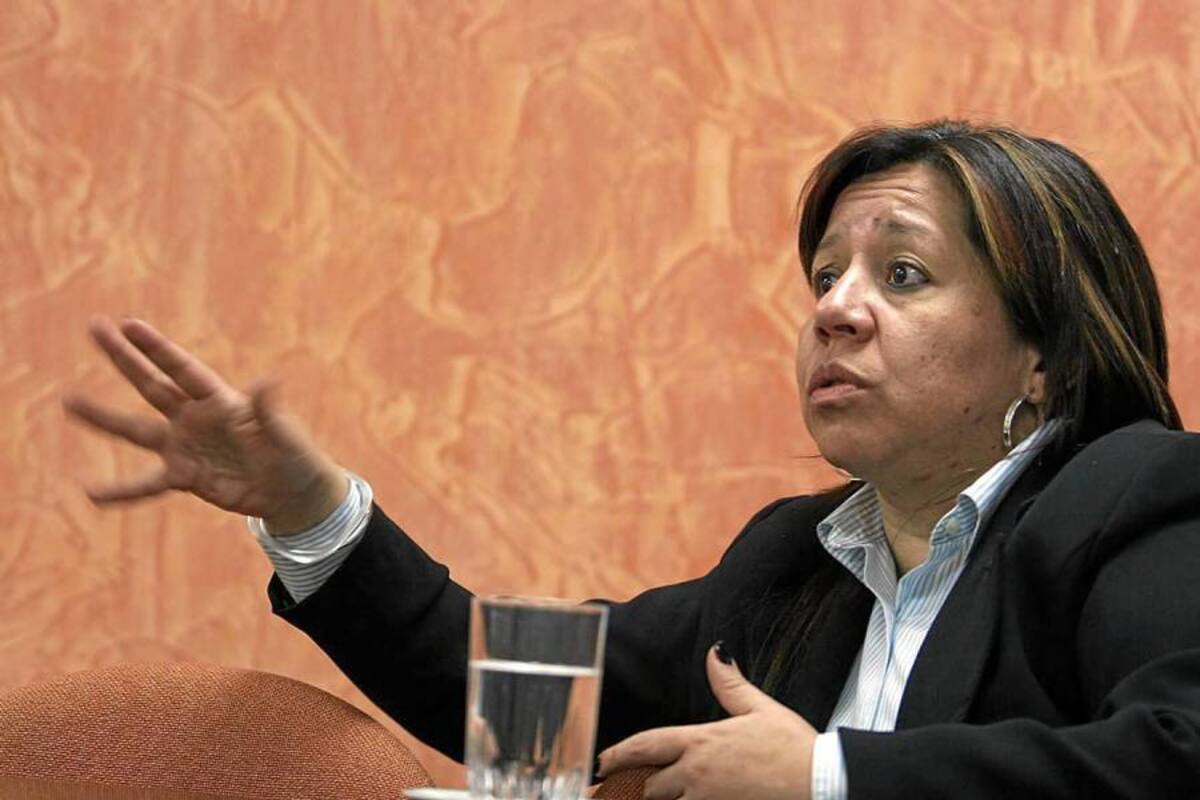 María del Pilar Hurtado, exdirectora del DAS. (Foto: Colprensa/VANGUARDIA LIBERAL )