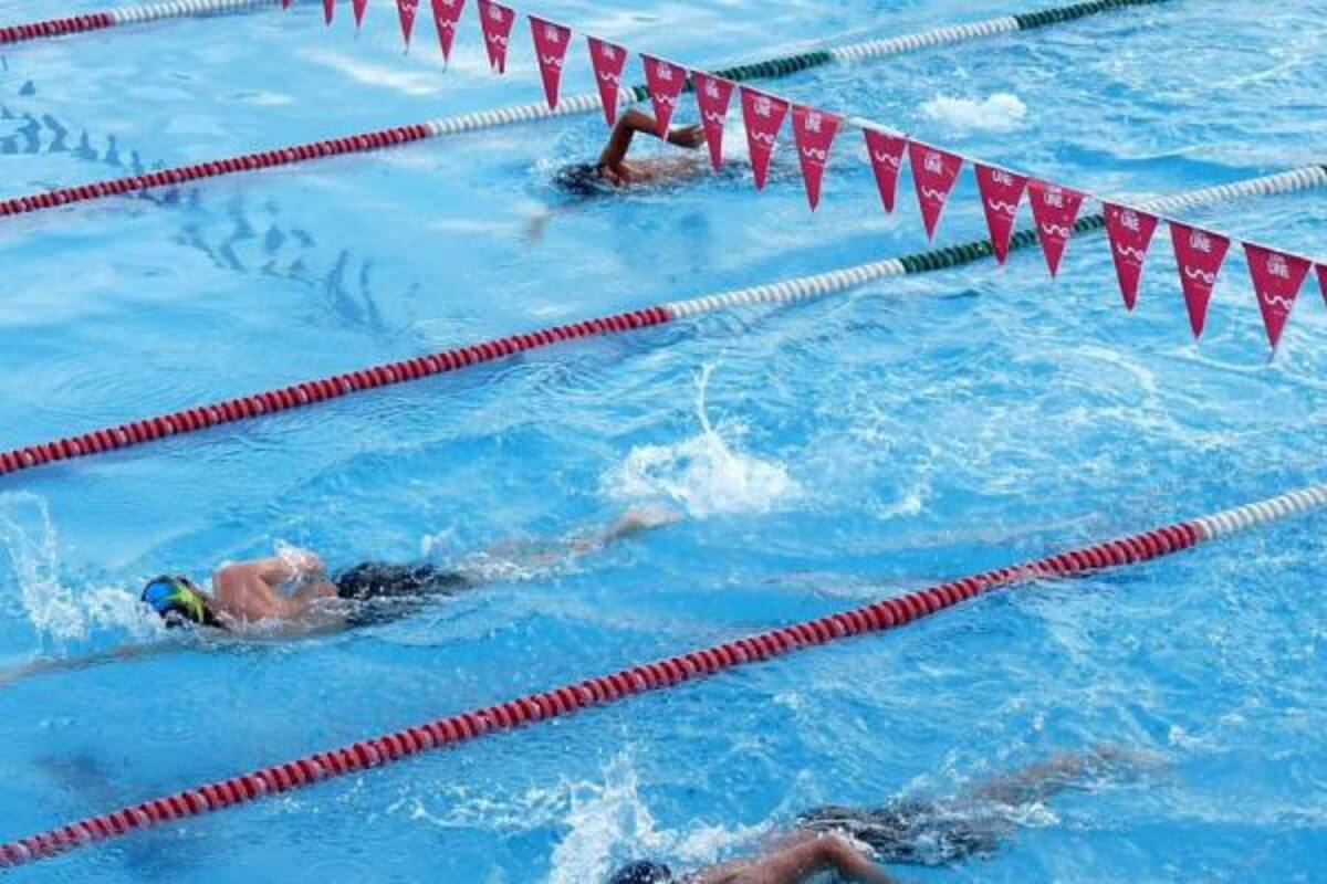 Dos días de competencia se cumplieron en el Club Campestre de Bucaramanga, lugar en el cual 191 deportistas de todas la edades demostraron sus habilidades en el agua.(Foto: Nelson Díaz / VANGUARDIA LIBERAL)