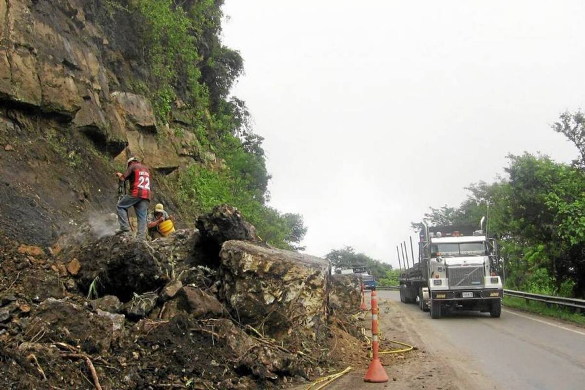 Preparan cierres temporales en la vía Bucaramanga-Bogotá (Foto: Archivo /VANGUARDIA LIBERAL )