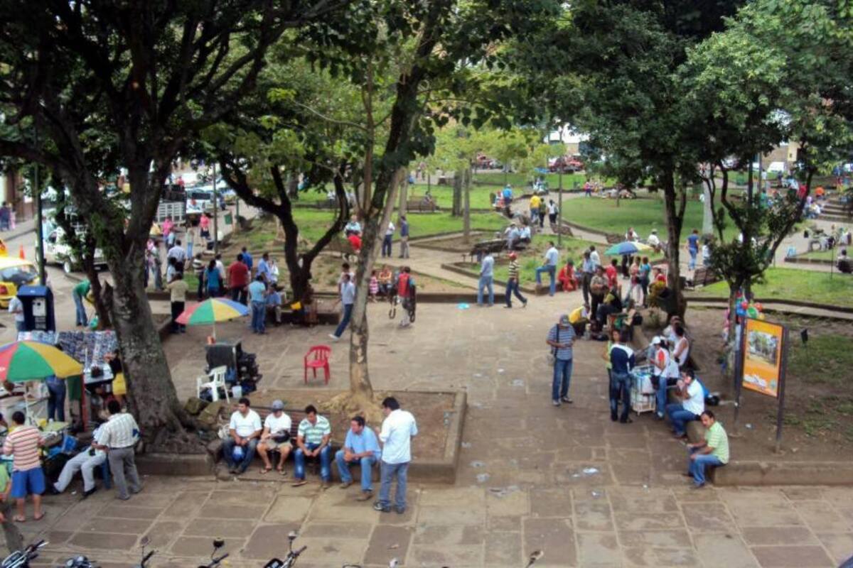 El parque la Libertad será el escenario para el festival de Teatro Calle que llegará a San Gil del 31 de agosto al 4 de septiembre. (Foto: Archivo/VANGUARDIA LIBERAL )