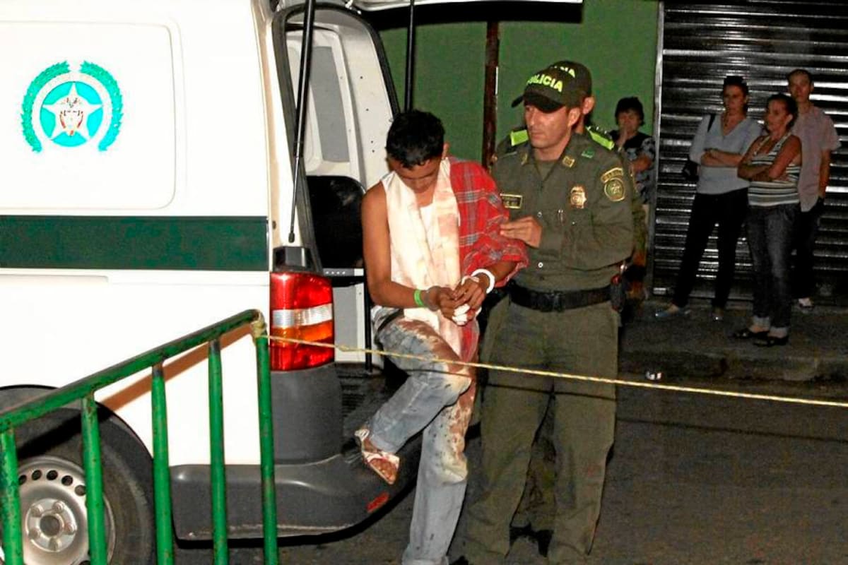 Al cierre de esta edición el presunto autor del crimen era presentado en audiencia pública ante un juez de control de garantías, en el Centro de Servicios Judiciales de Bucaramanga. (Foto: Marco Valencia/VANGUARDIA LIBERAL )