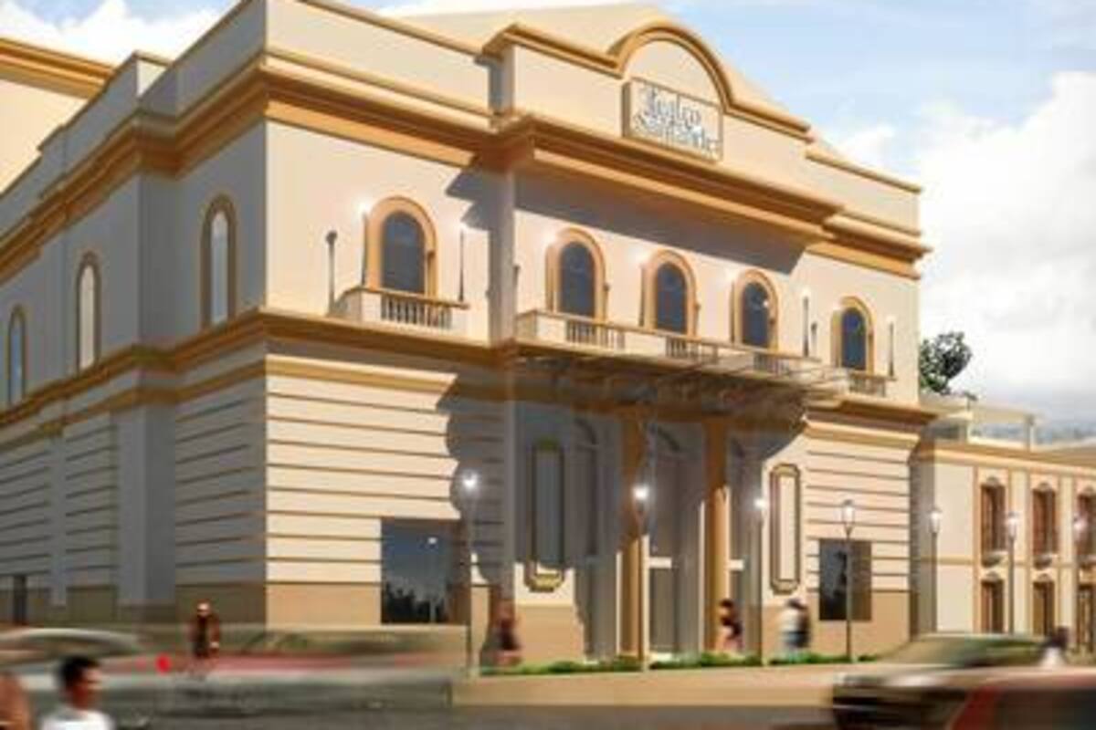 FUTURO: Así se verá el Teatro Santander, una vez la fundación que adelanta su reconstrucción concluya las obras.