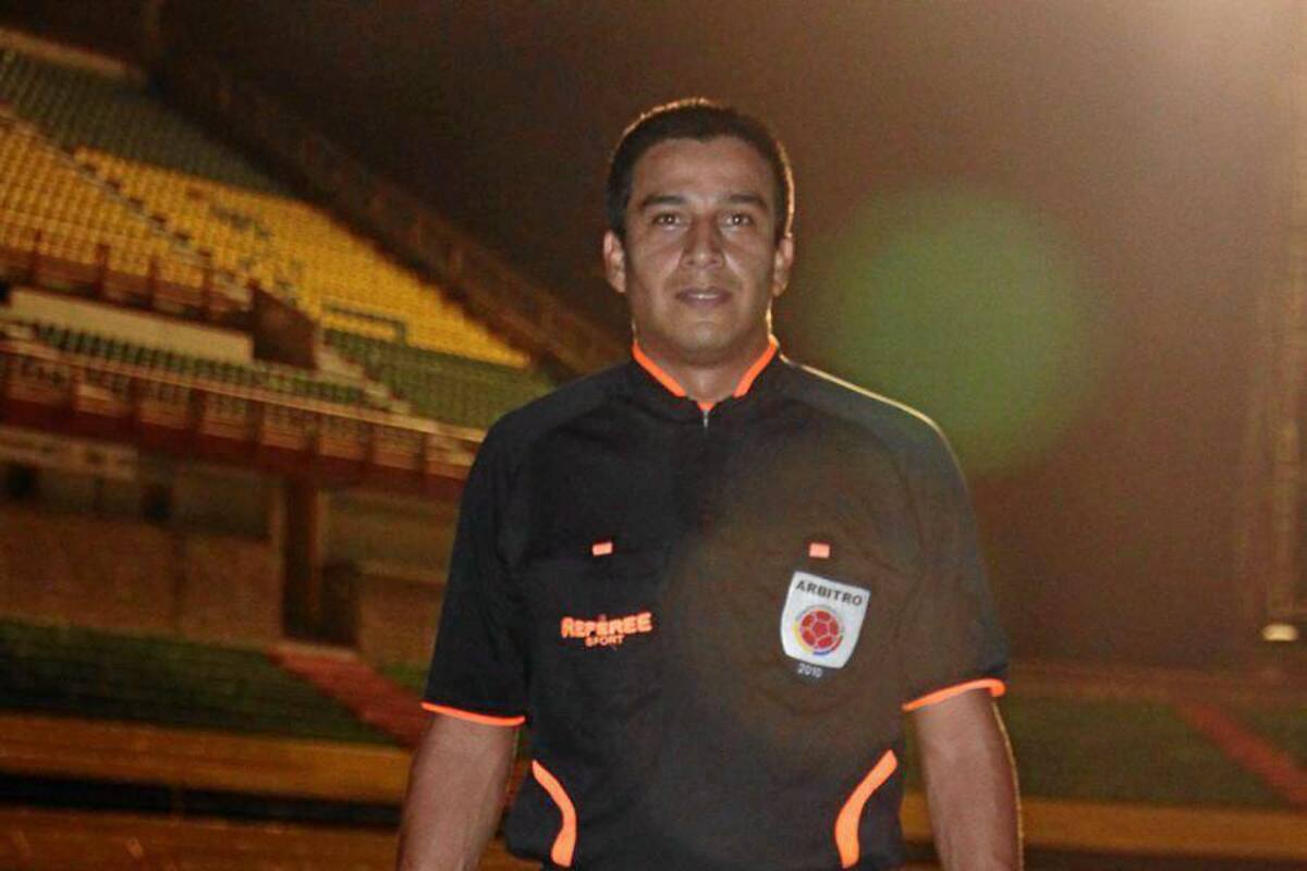 Wilmar Alveiro Navarro Contreras, árbitro de fútbol (Foto: Archivo / VANGUARDIA LIBERAL)