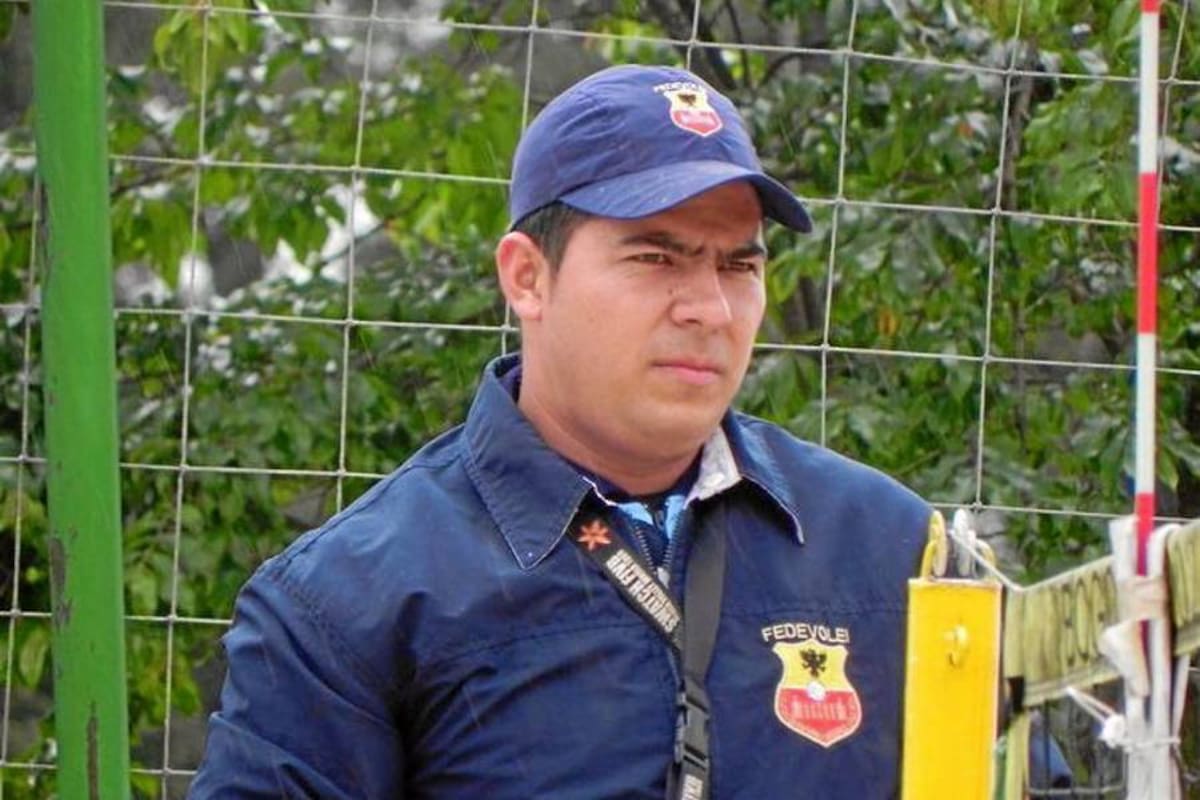 Juan Carlos Saavedra Cáceres, árbitro de voleibol (Foto: Archivo / VANGUARDIA LIBERAL)