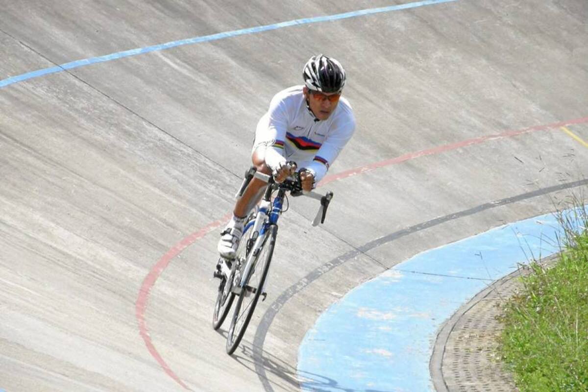 Álvaro Galvis Becerra, Deportista del Año – Vanguardia Liberal 2011, es el único santandereano que competirá en el Mundial Paralímpico de Ciclismo de Pista en Los Ángeles, Estados Unidos. (Foto: Archivo / VANGUARDIA LIBERAL )
