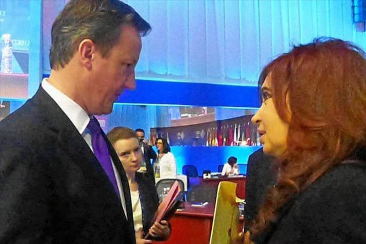 Cameron apeló al poderío militar británico tras el llamado de Cristina Fernández a poner fin al colonialismo en el Atlántico Sur. (Foto: Archivo/VANGUARDIA LIBERAL)