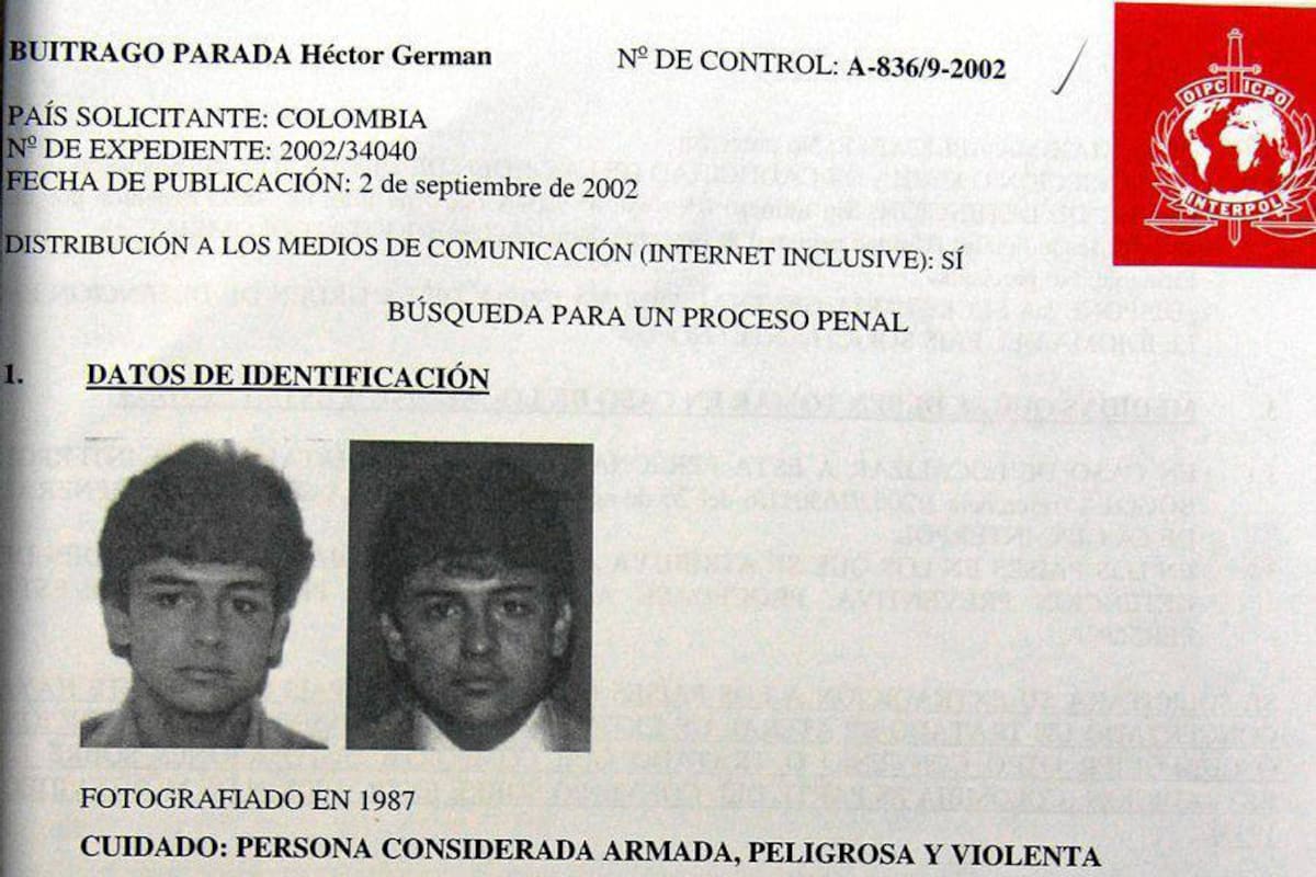 Capturado en Venezuela `Martín Llanos´, jefe de las AUC