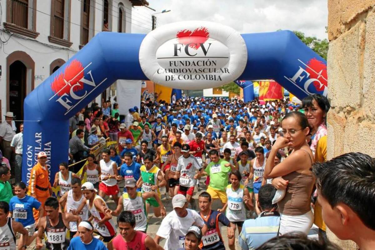 San Gil es el primer municipio en donde se realizará la carrera atlética “ponle tenis a tu corazón”, organizada por la Fundación Cardiovascular de Colombia. (Foto: Archivo /VANGUARDIA LIBERAL )