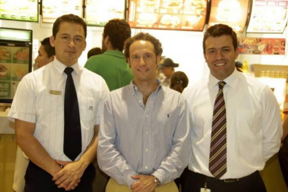 William Romero, Gabriel Alarcón y Héctor Orozco.