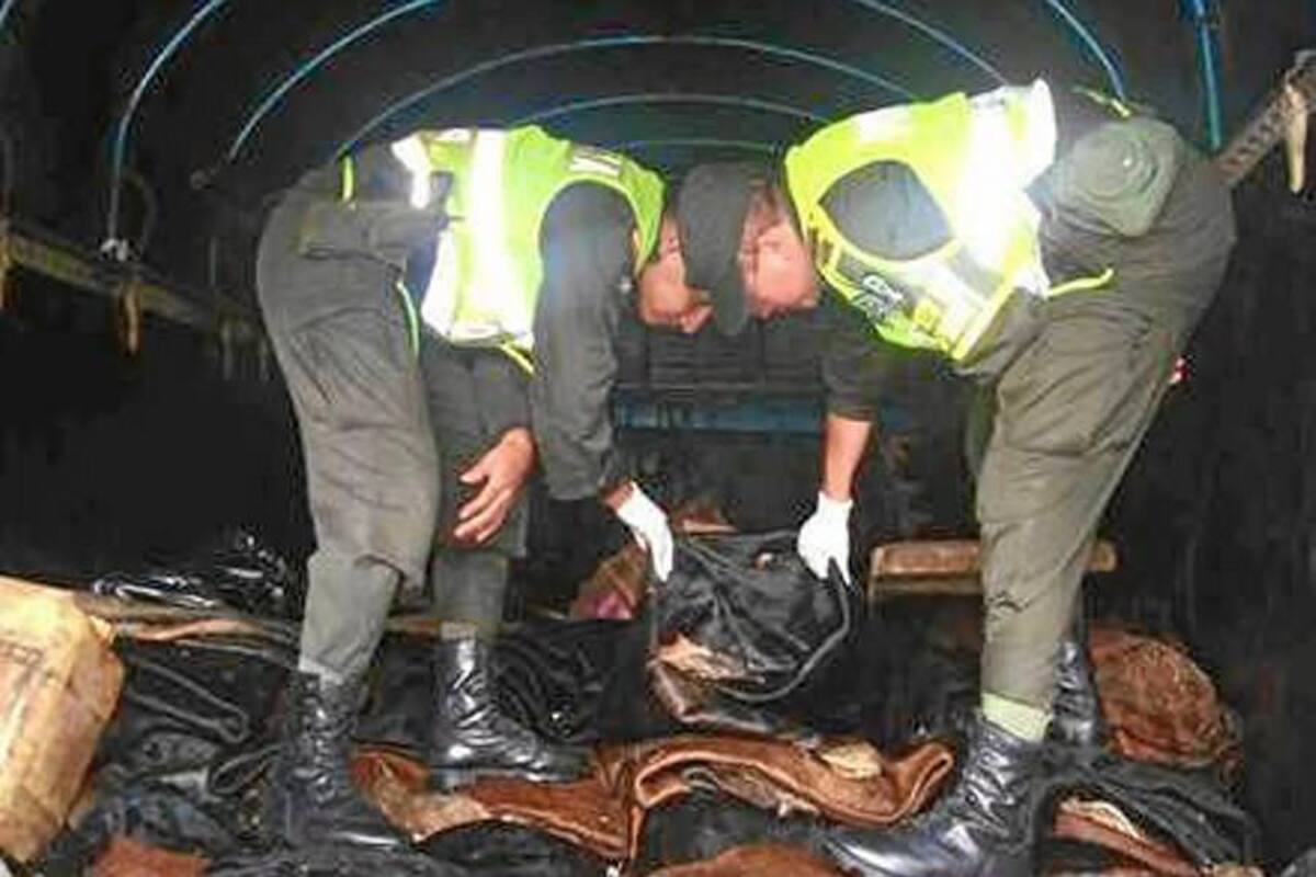 La comercialización de pieles de animales dejó una incautación de 80 piezas que no adjuntaron su papelería, lo que no dejó detenidos. (Foto: Archivo /VANGUARDIA LIBERAL)