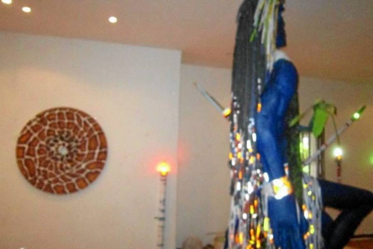 Exhiben arte elaborado con material reciclado en Girón (Foto: Suministrada /VANGUARDIA LIBERAL)