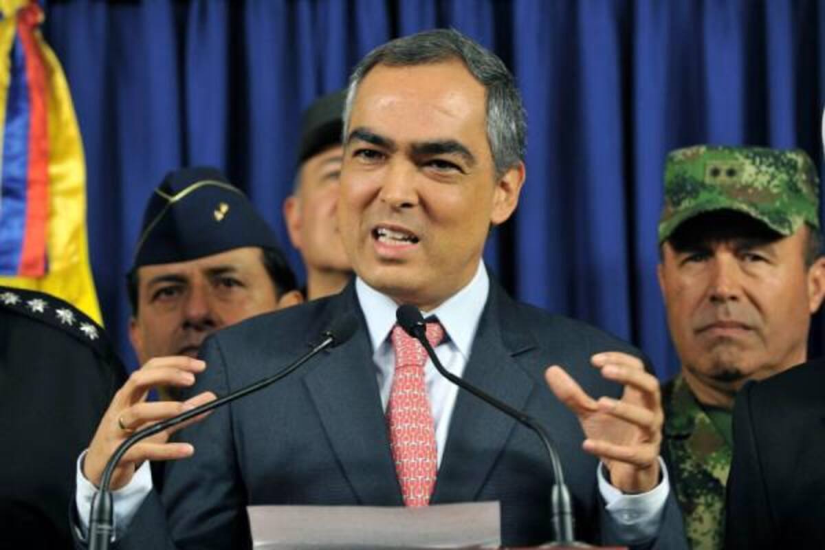 Rodrigo Rivera, ministro de Defensa.(Foto: Archivo/VANGUARDIA LIBERAL)