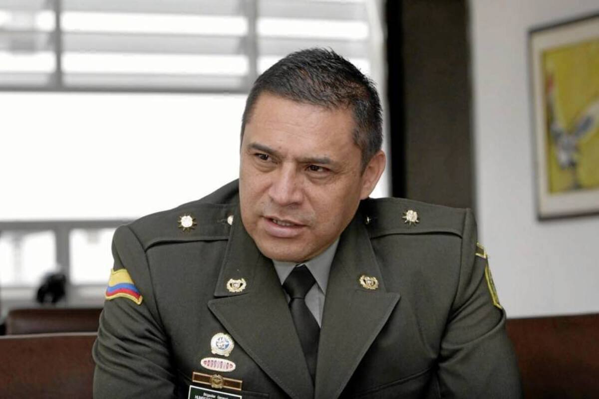 General Humberto Guatibonza, director del Gaula de la Policía. (Foto: Archivo/VANGUARDIA )