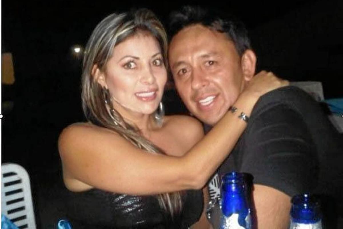 Nelson Orlando Buitrago Parada, alias ‘Caballo’ y su esposa. Esta foto fue suministrada por la Policía Nacional de Colombia a los agentes venezolanos para la identificación de `Caballo´. (Foto: Colprensa/VNAGUARDIA LIBERAL)