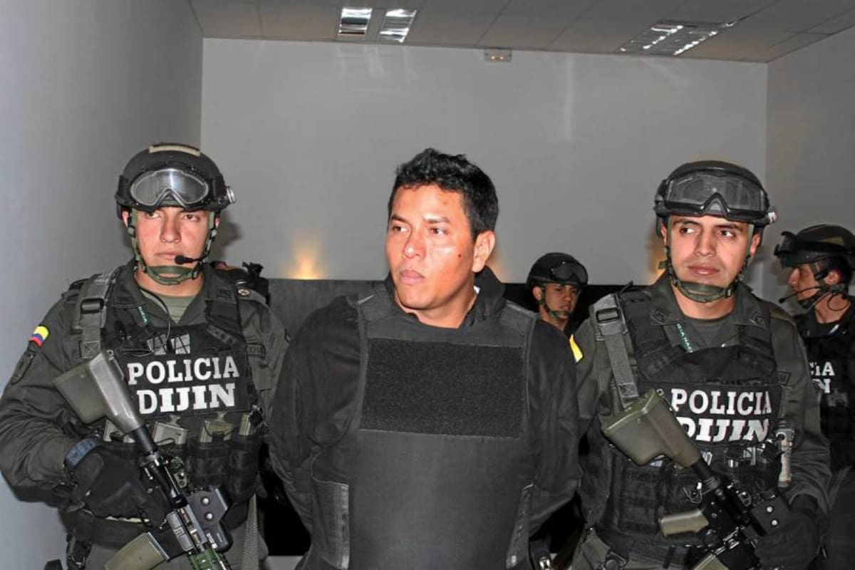 Camilo Torres, alias ‘Fritanga’, señalado como el cabecilla de la banda criminal ‘Los Urabeños’. (Foto: Archivo/VANGUARDIA LIBERAL)